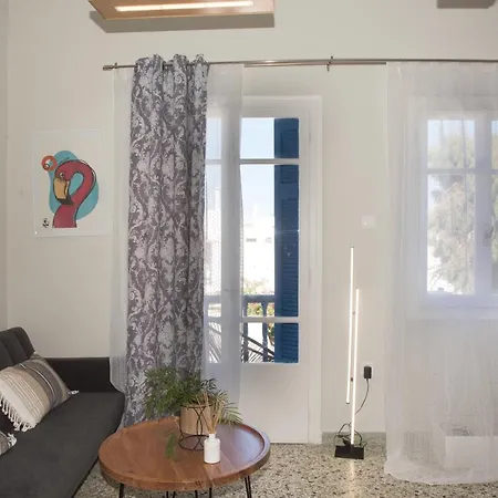 Daire Amazing Maisonette With Roof Garden & Bbq Mykonos Town